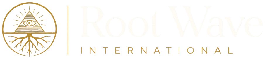 Root Wave International Lockup - Transparent